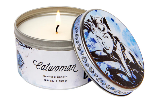 Steal the Night: Catwoman's Clove & Incense Mystique Candle (2 oz.)